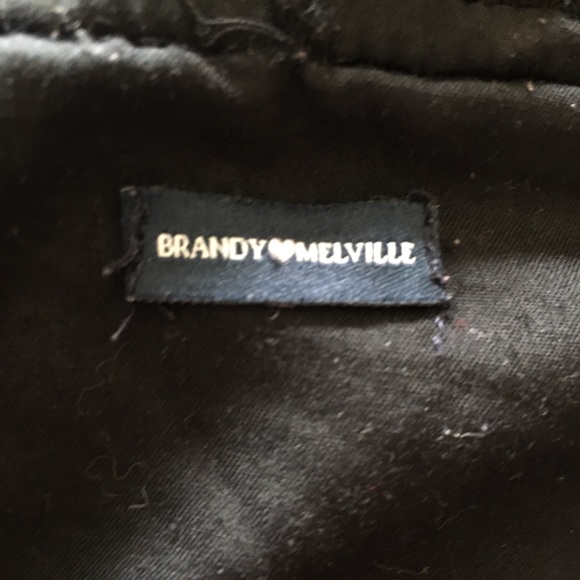 Brandy Melville Maty Black Bomber Jacket - Picture 4 of 6